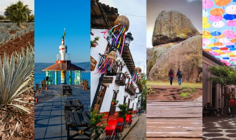 Pueblos mágicos cerca de jalisco Tequila, Mazamitla, Tapalpa y Ajijic