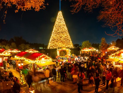 árbol navideño en Navidalia Guadalajara